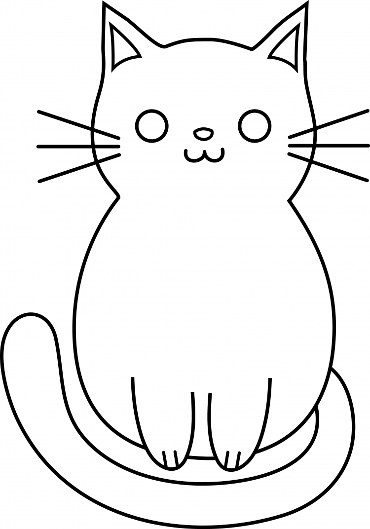 Кошка детский рисунок (41 фото)