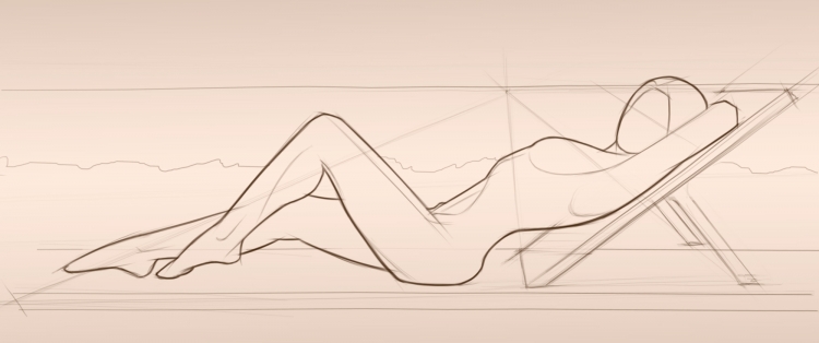 Женское тело рисунок карандашом (47 фото)