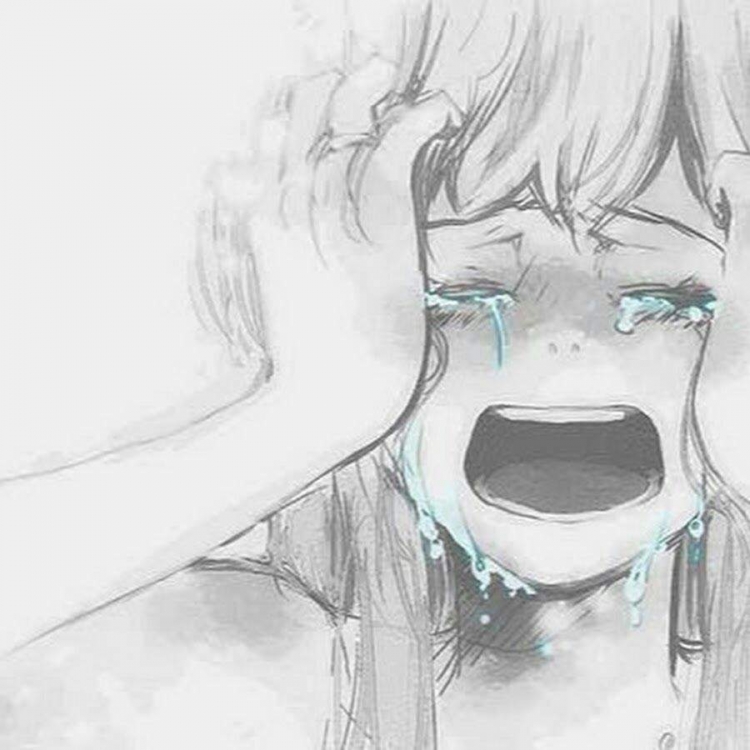Девочка плачет рисунок (31 фото)