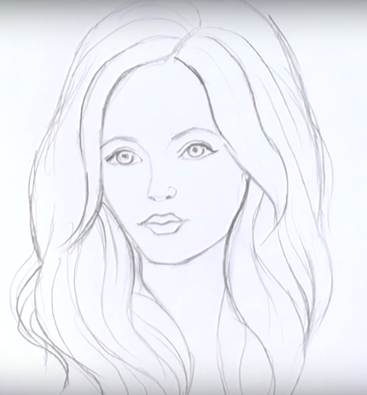 Рисунок девочки карандашом. Лицо девушки рисунок карандашом. Рисунки карандашом для срисовки девушки. Портрет для срисовки легкий. Легкий взрослый рисунок