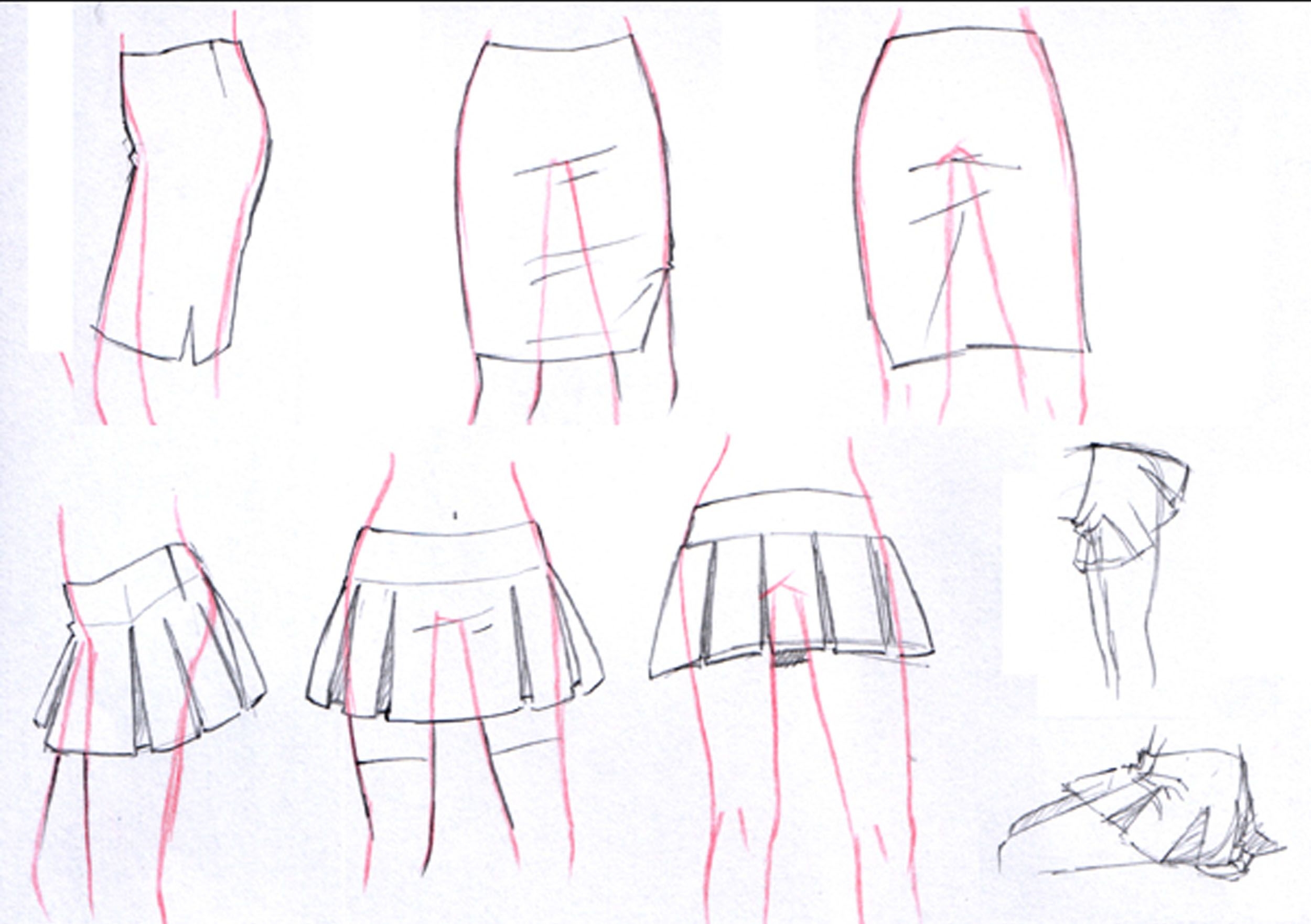 Одежда нарисовать поэтапно. Юбка для срисовки. Одежда карандашом. Рисунок юбки карандашом для срисовки. Поэтапное рисование одежды.