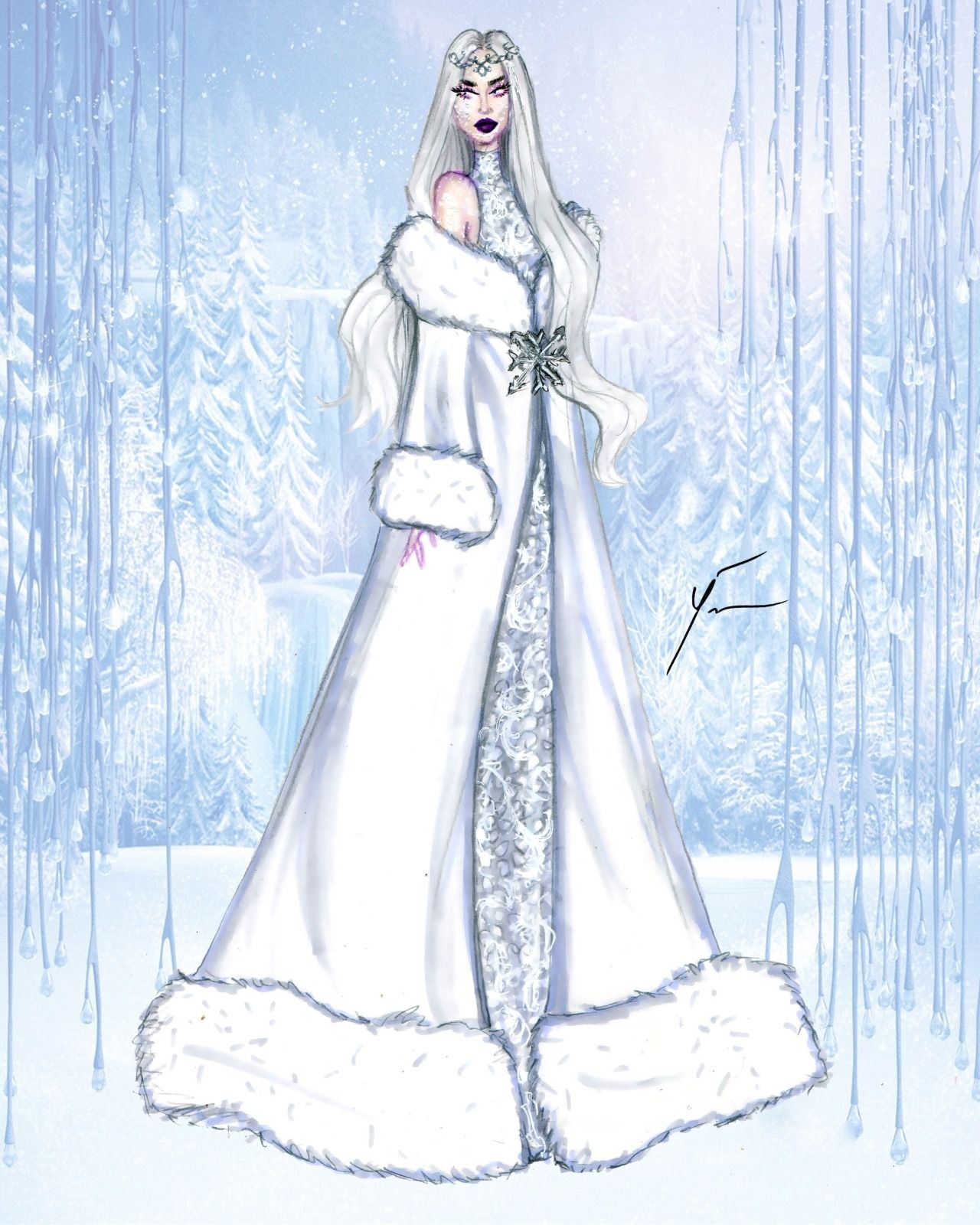 Идеи для срисовки к сказке снежная королева легкие (86 фото)