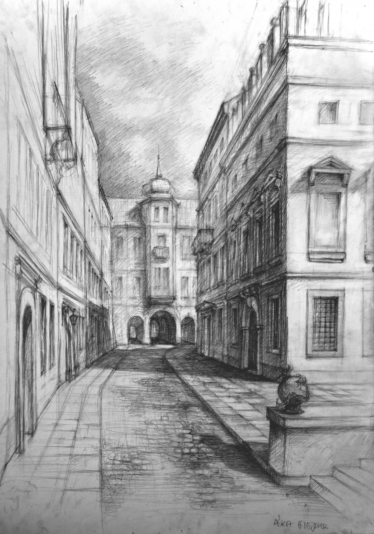 Зарисовки улиц города