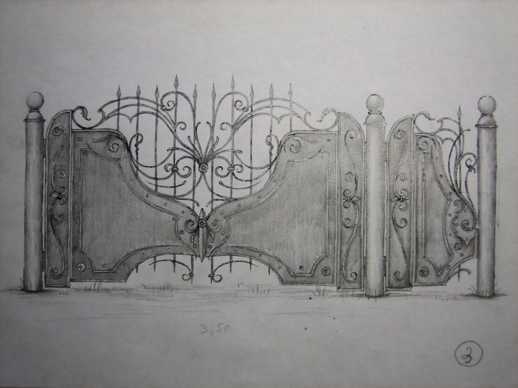 Зарисовки ворот