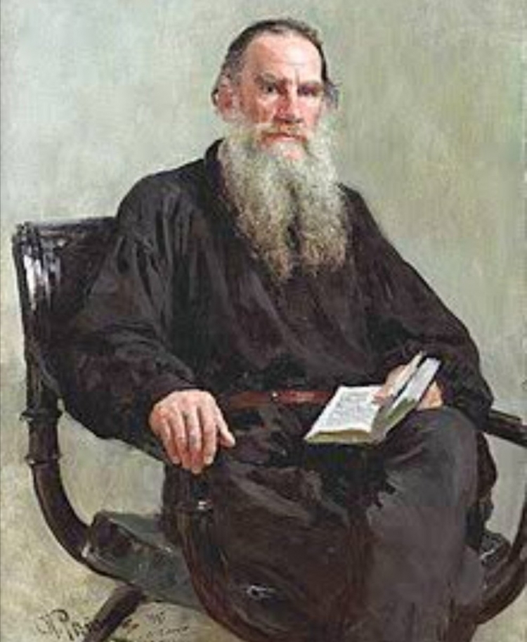 Портрет Льва Толстого Крамской