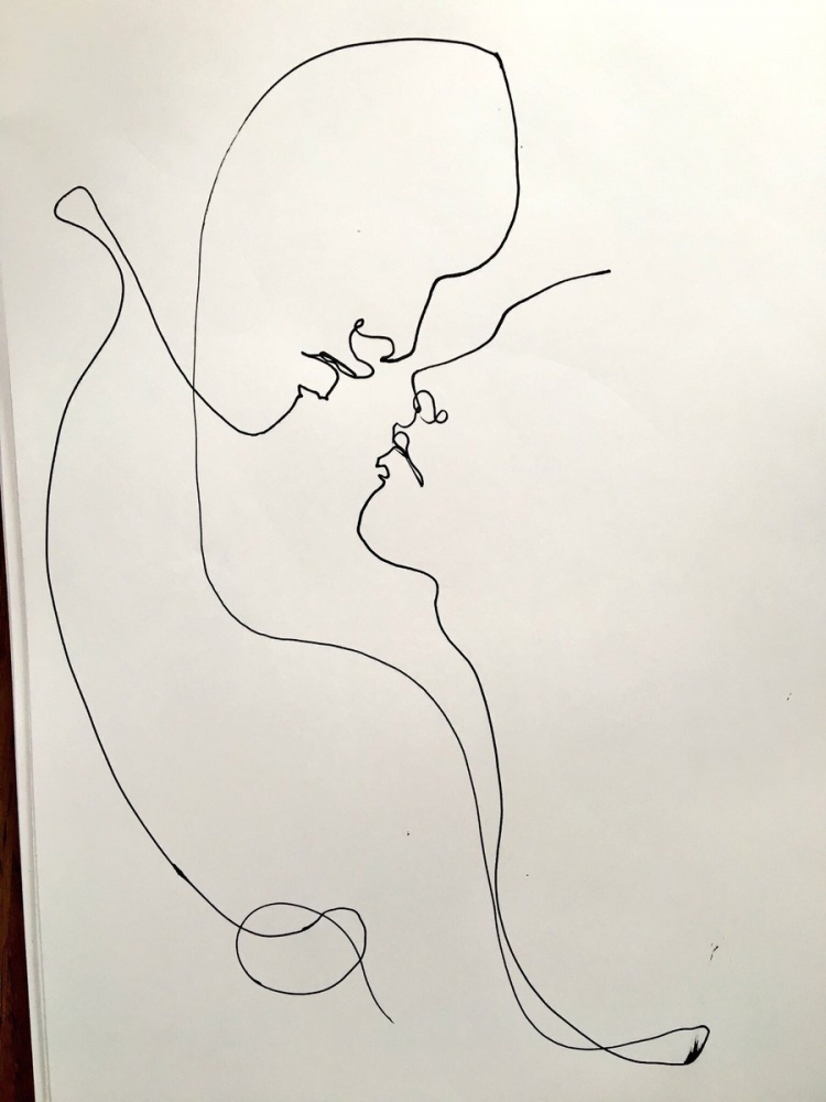 Красивые линейные рисунки