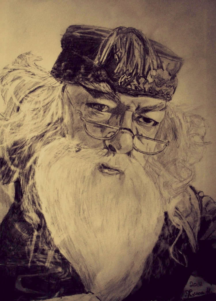 Дамблдор рисунок