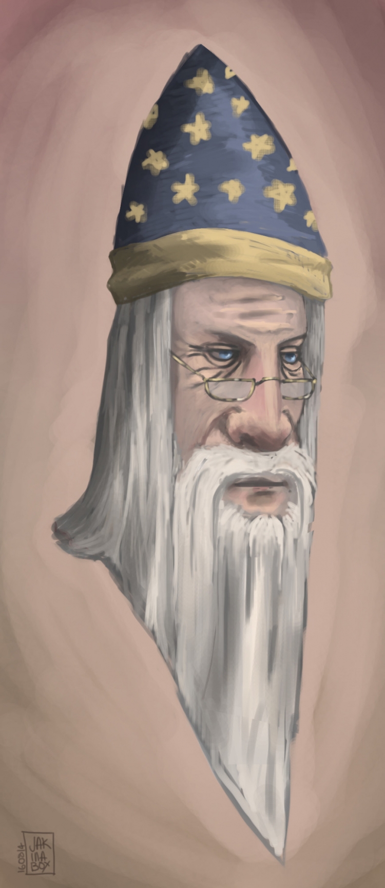 Альбус Дамблдор портрет