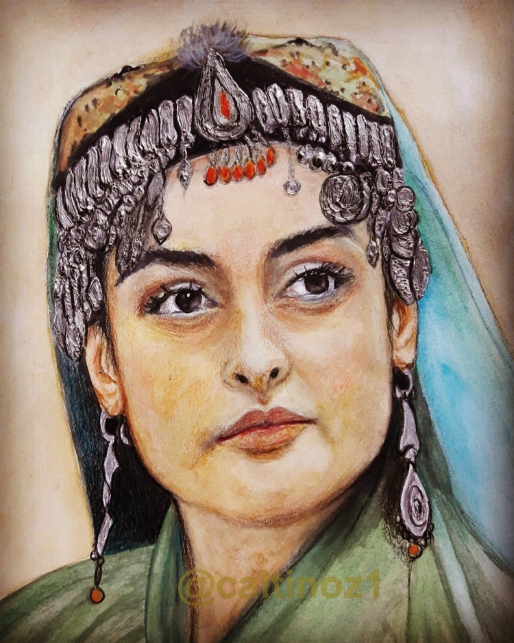 Хандан Султан портрет