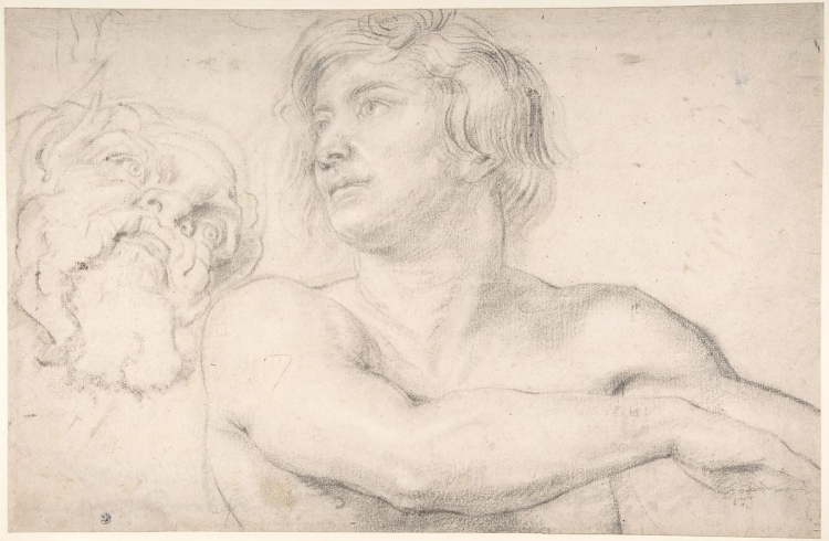 Питер Пауль Рубенс портреты карандашом