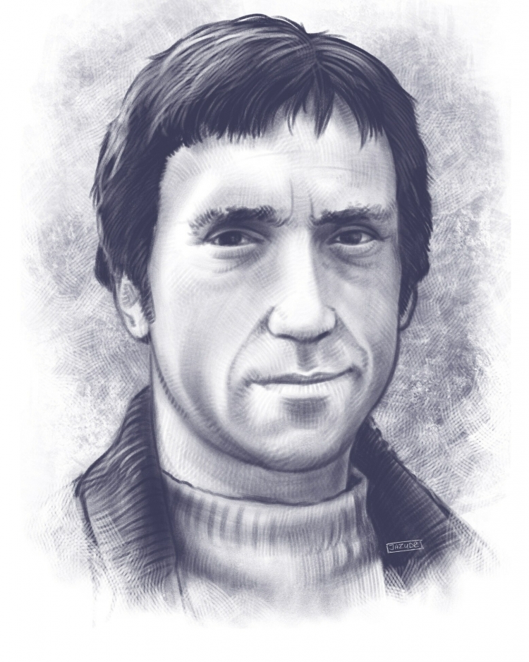 Владимир Высоцкий рисунок портрет
