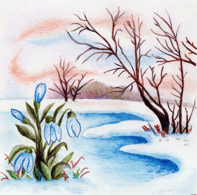 Рисунок Весна