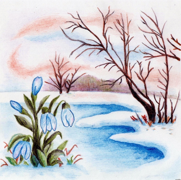 Рисунок Весна