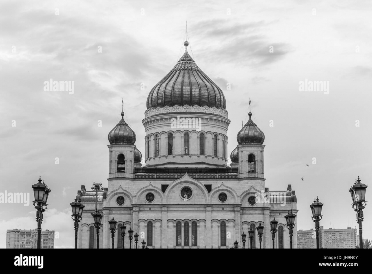 Храм Христа Спасителя поэтапно карандашом