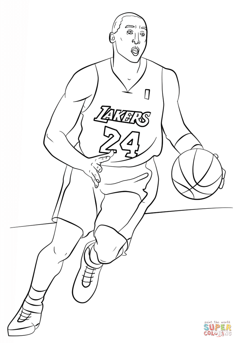 Поэтапно рисуем Баскетболиста