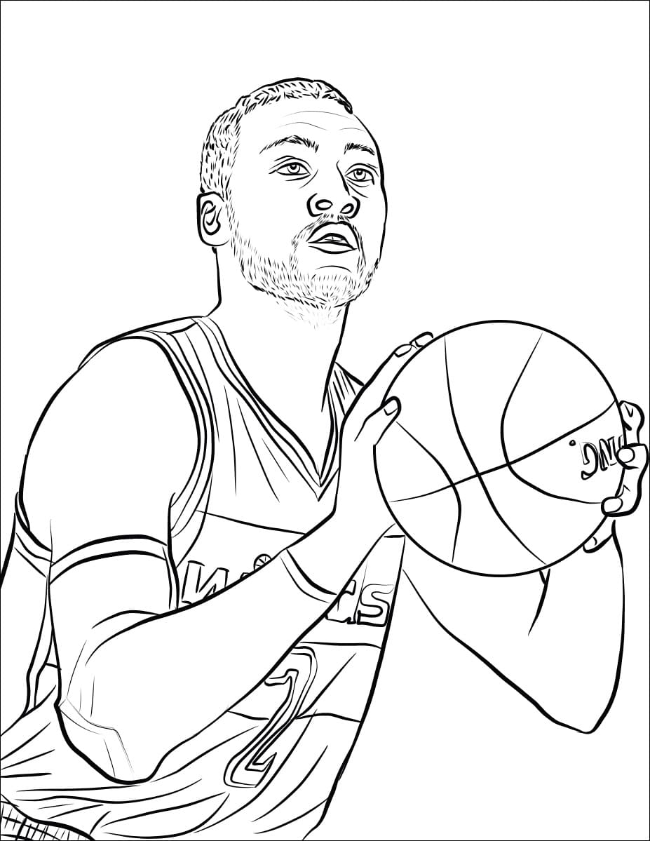 Как нарисовать баскетболиста карандашом поэтапно
