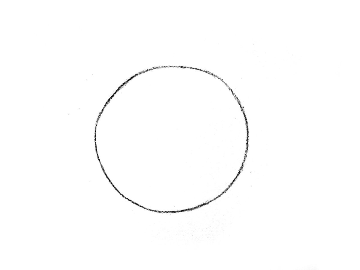 Как нарисовать идеальный круг от руки