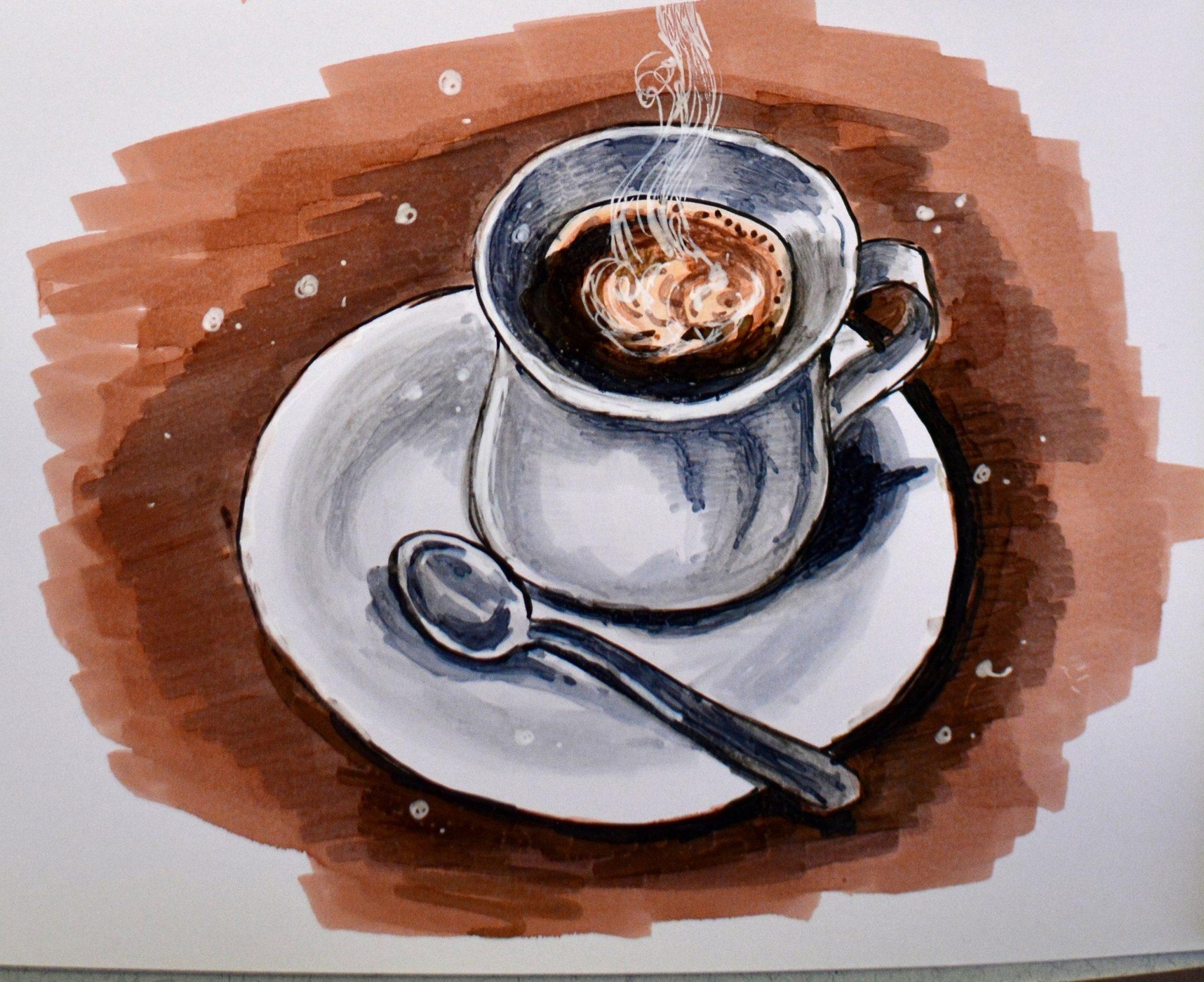 Чашка кофе иллюстрация