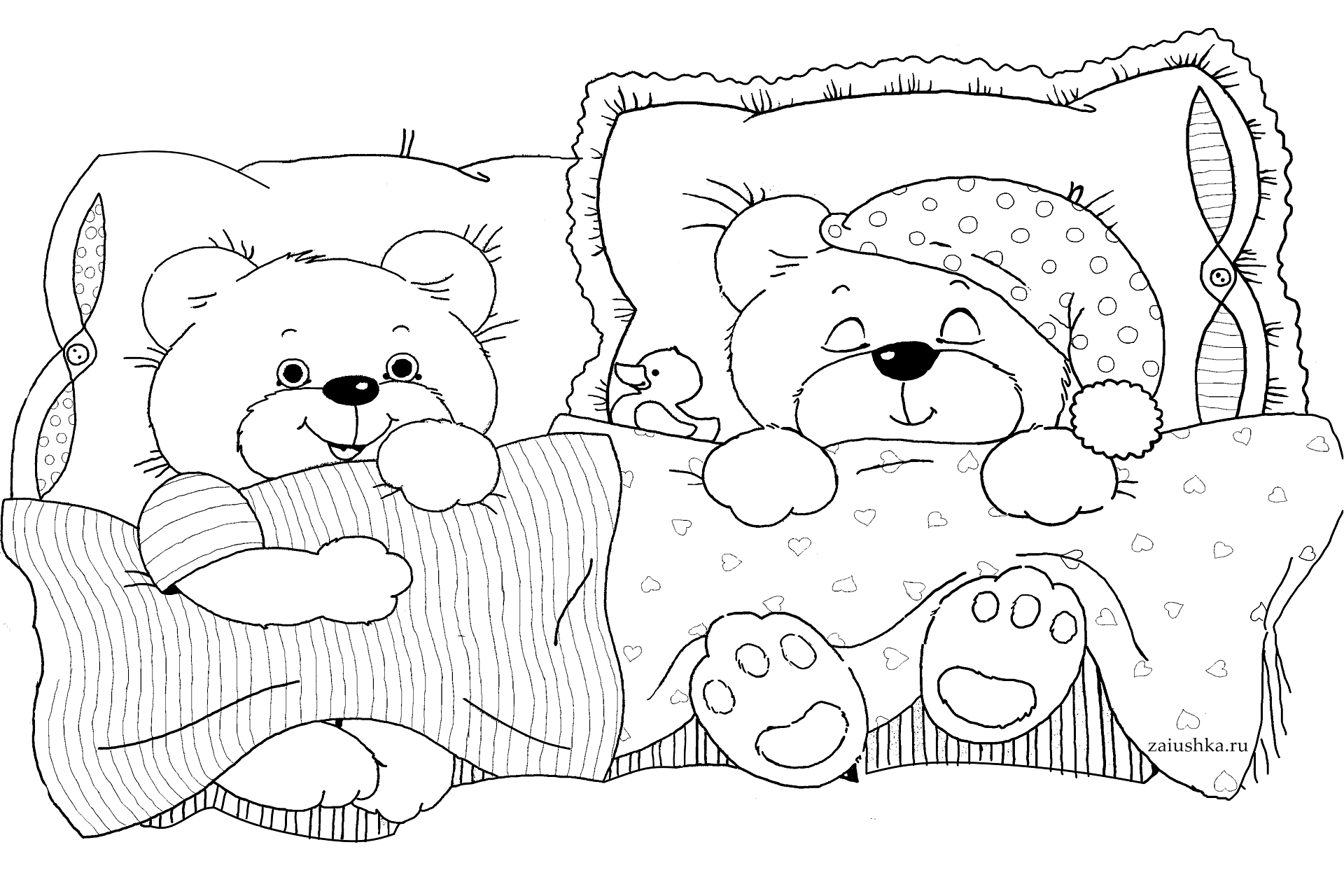 Спать игрушки одеяло. Раскраска "мишки". Раскраска. Медвежонок. Раскраска одеяло.
