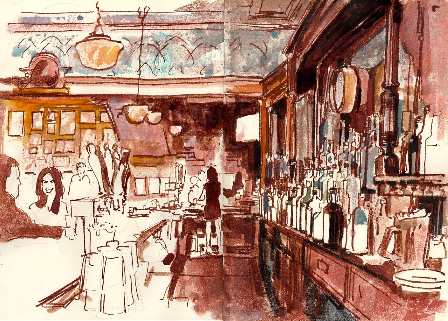Бар рисунок. Бар иллюстрация. Бар зарисовка. Нарисованный бар. Кафе бар иллюстрация.