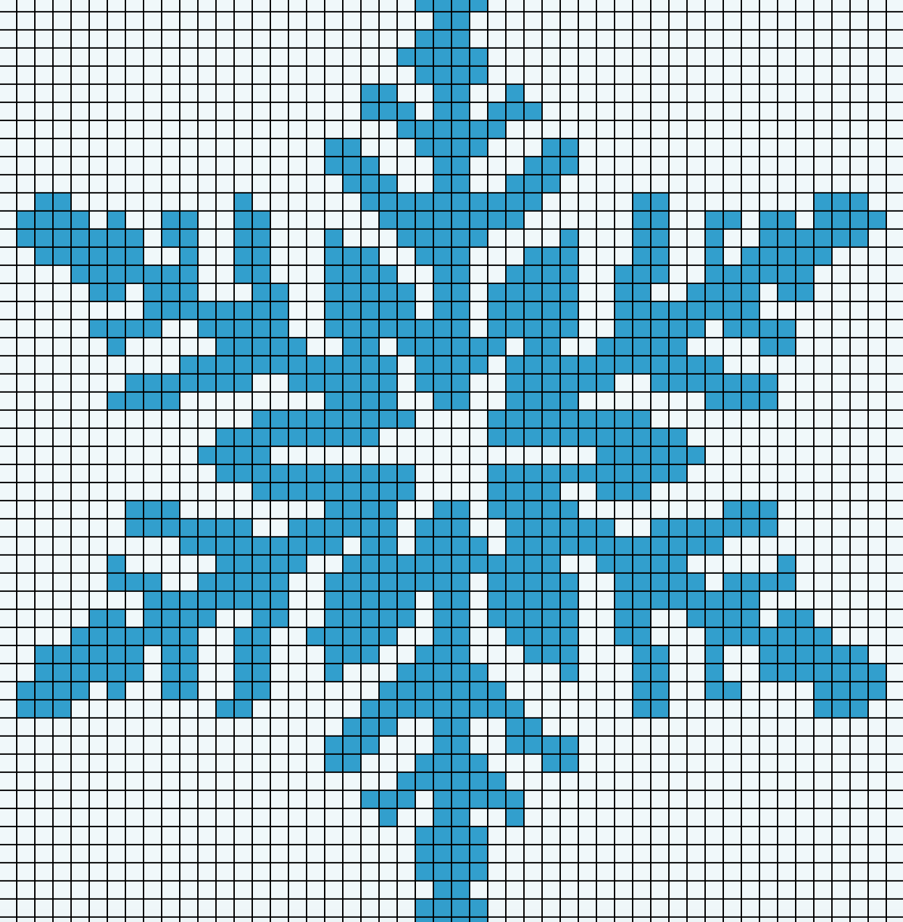 Описание вязания крючком красивой снежинки для новогодней ёлки