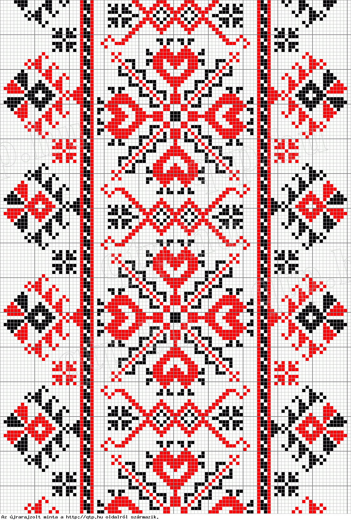 Вышивка схема чувашский орнамент