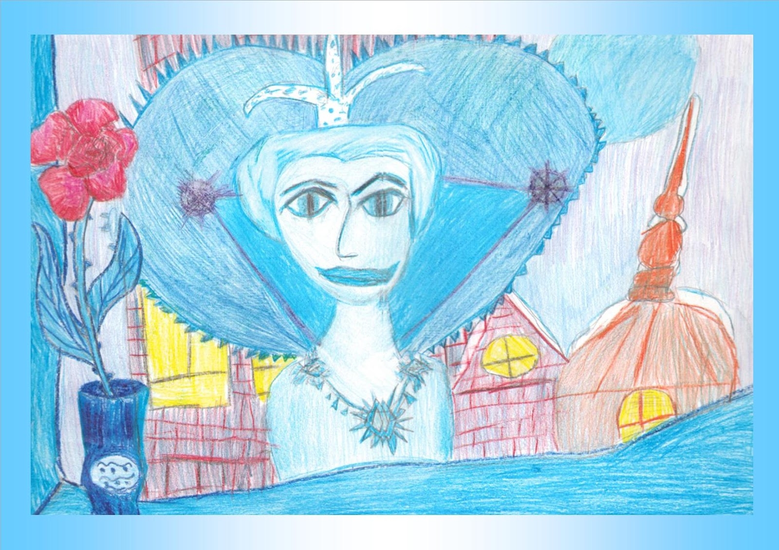 Иллюстрация к снежной королеве 5 класс. Нарисовать иллюстрацию к сказке Снежная Королева. Детские рисунки королевы. Иллюстрации к сказке Снежная Королева Андерсена. Рисунок по сказке Андерсена Снежная Королева.