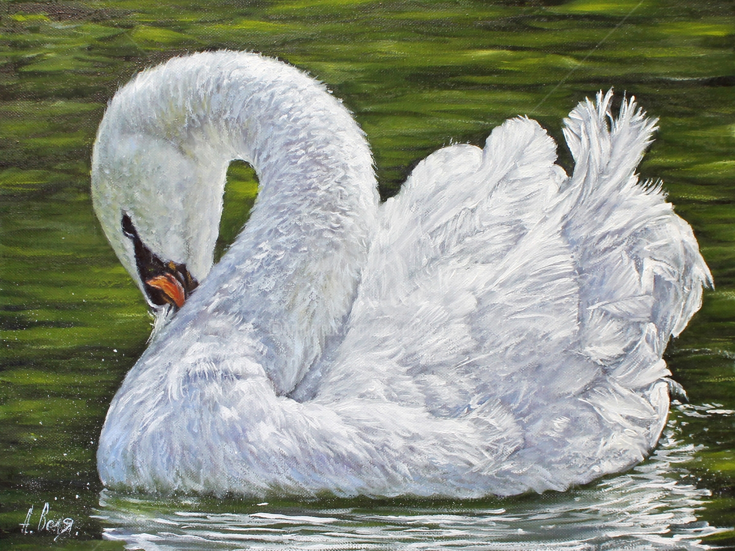 Есенин лебедушка иллюстрации. Сваны картина. Лебедь. Картина "лебеди". Лебеди живопись.