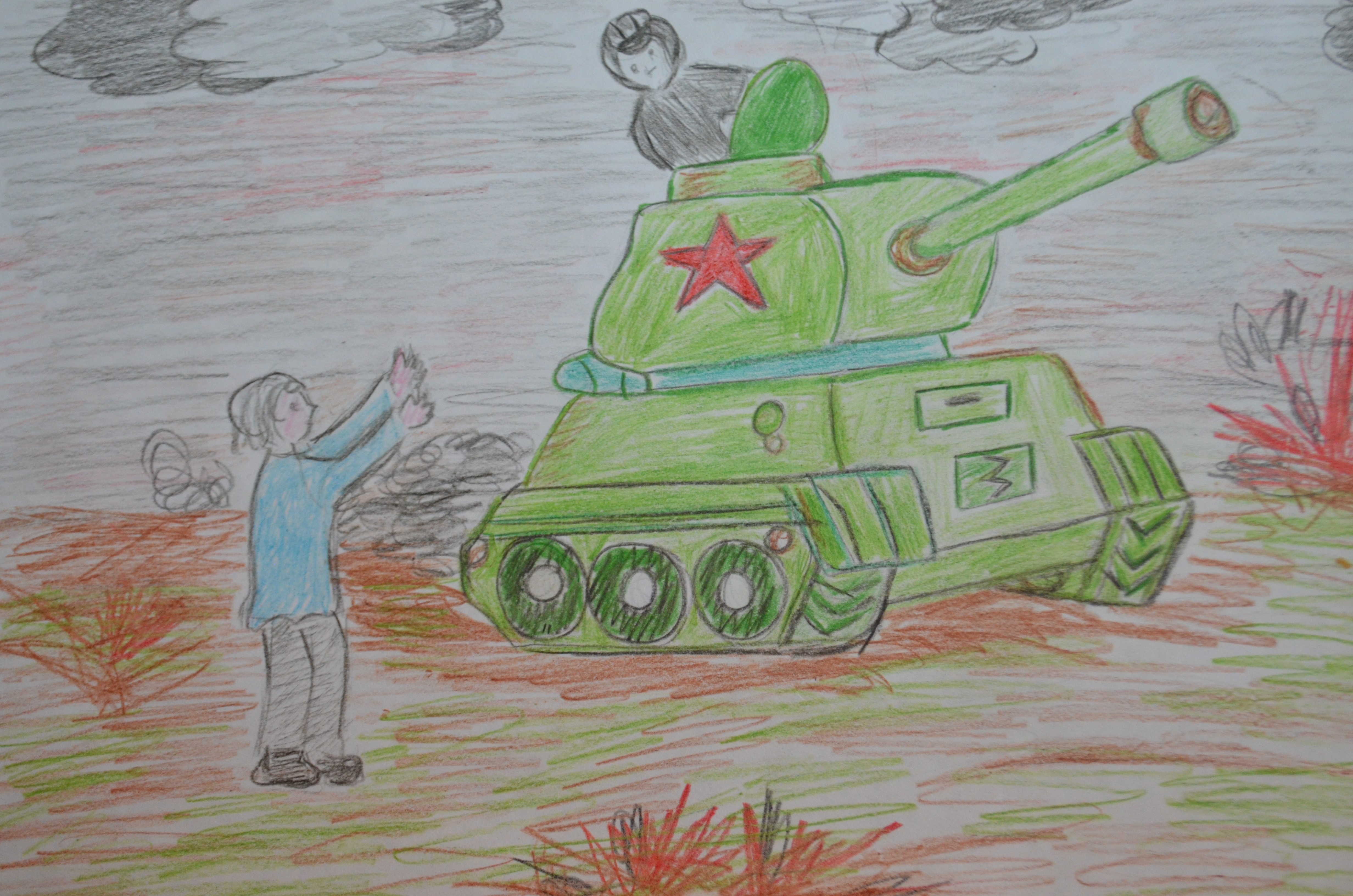 Иллюстрация к стихотворению рассказ танкиста - 41 фото