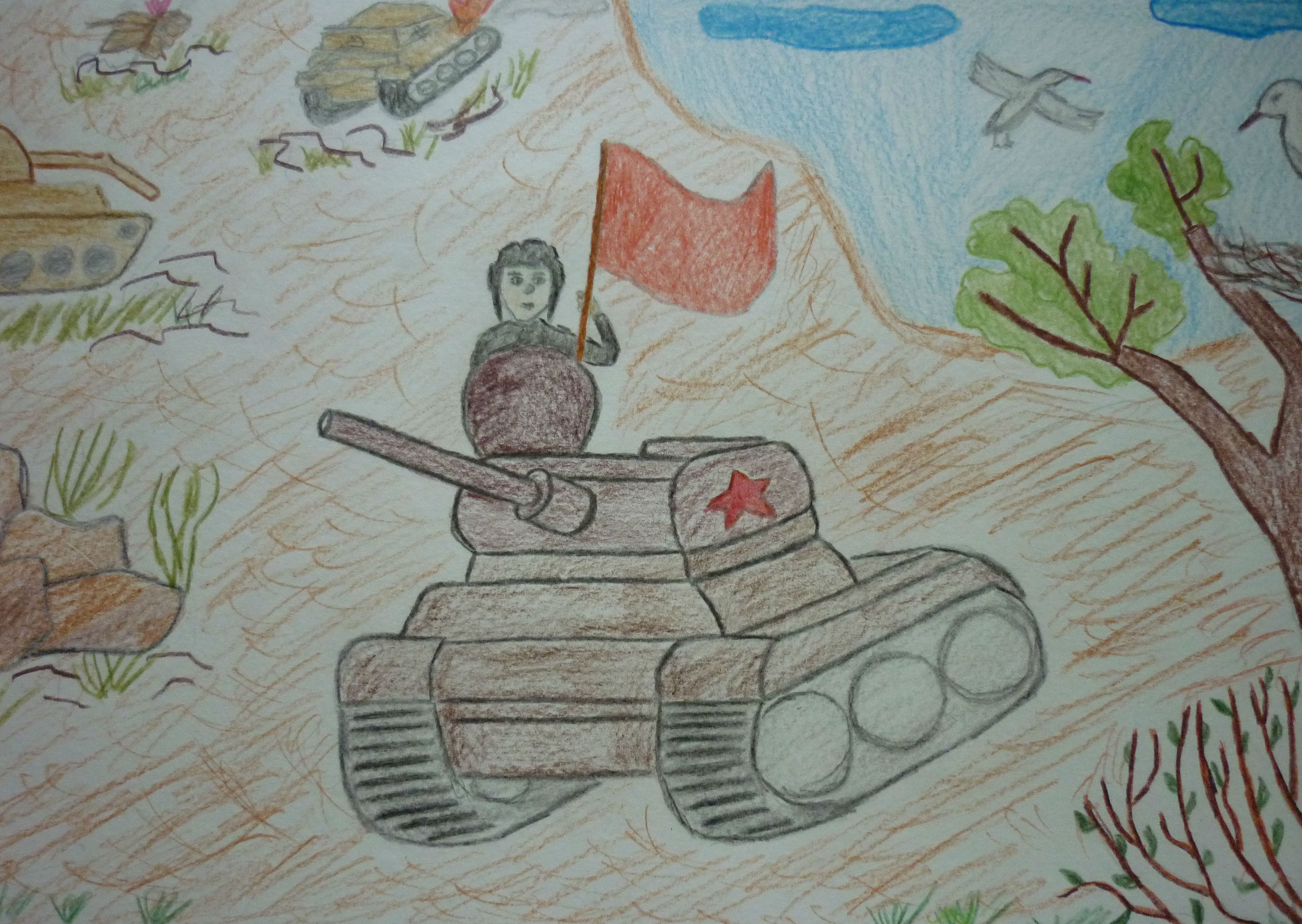 Рассказ танкиста рисунок 5 класс. Рисунки о войне для детей. Танкист рисунок. Иллюстрация к стихотворению рассказ танкиста.