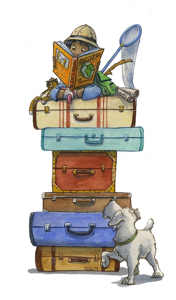 багаж диван чемодан саквояж картину корзину