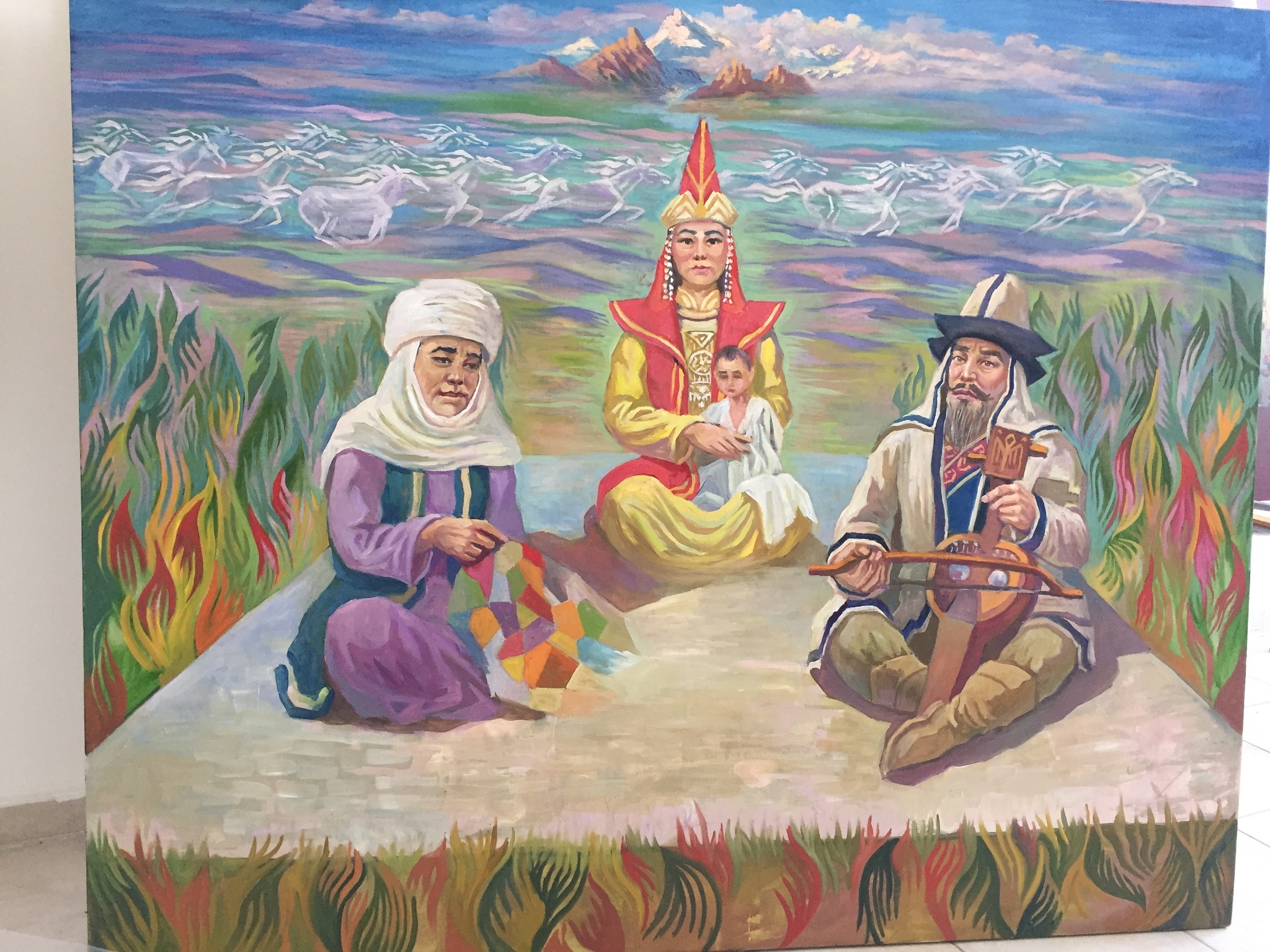 Наследие казахского народа. Каирбай Закиров художник. Казахские картины. Живопись казахстанских художников. Казахские иллюстрации.