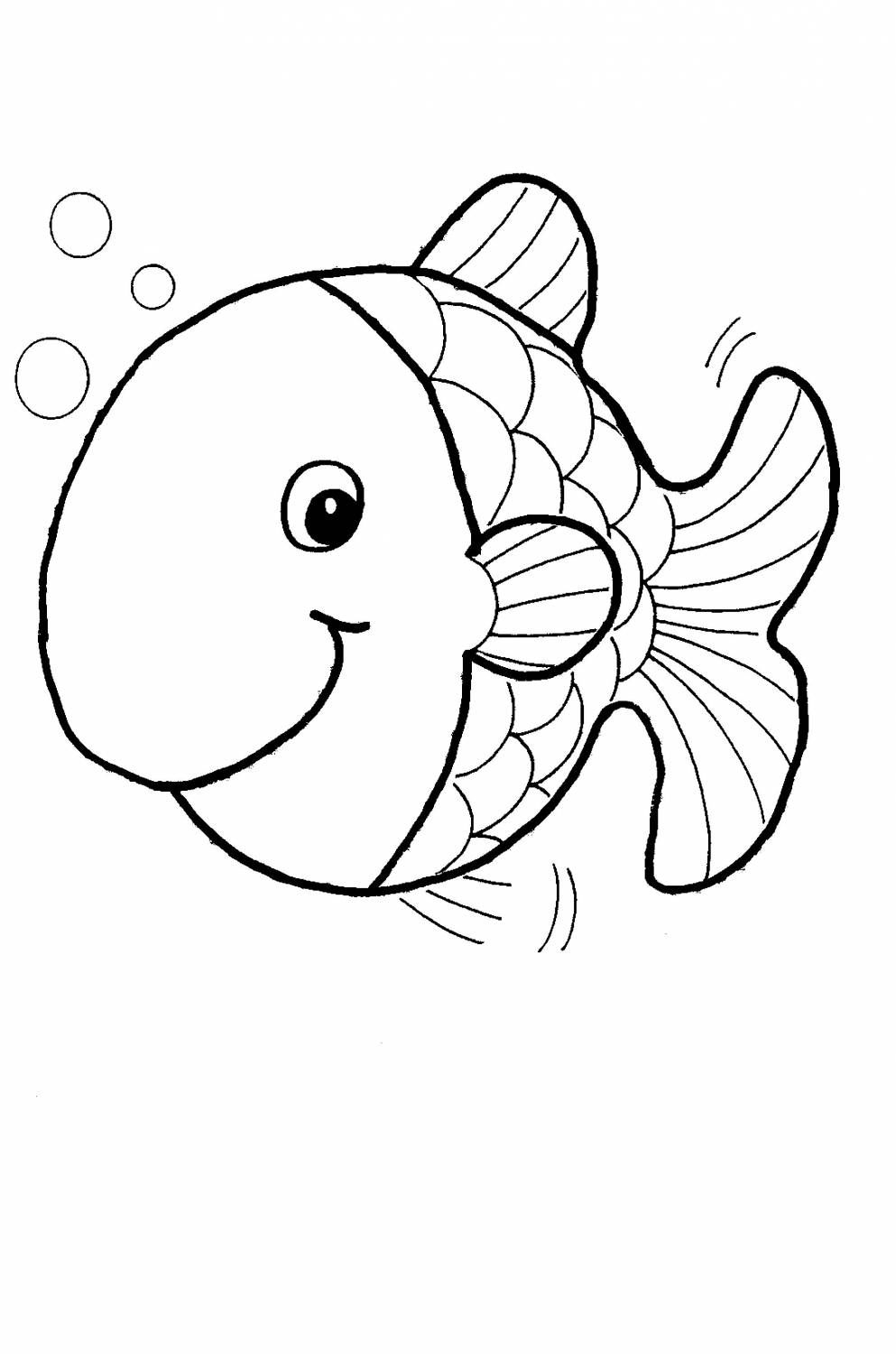 Раскраски рыбки для детей 3 4 лет. Раскраска рыбка. Рыбка раскраска для детей. Рыба клоун раскраска для детей. Рыбка картинка для детей раскраска.