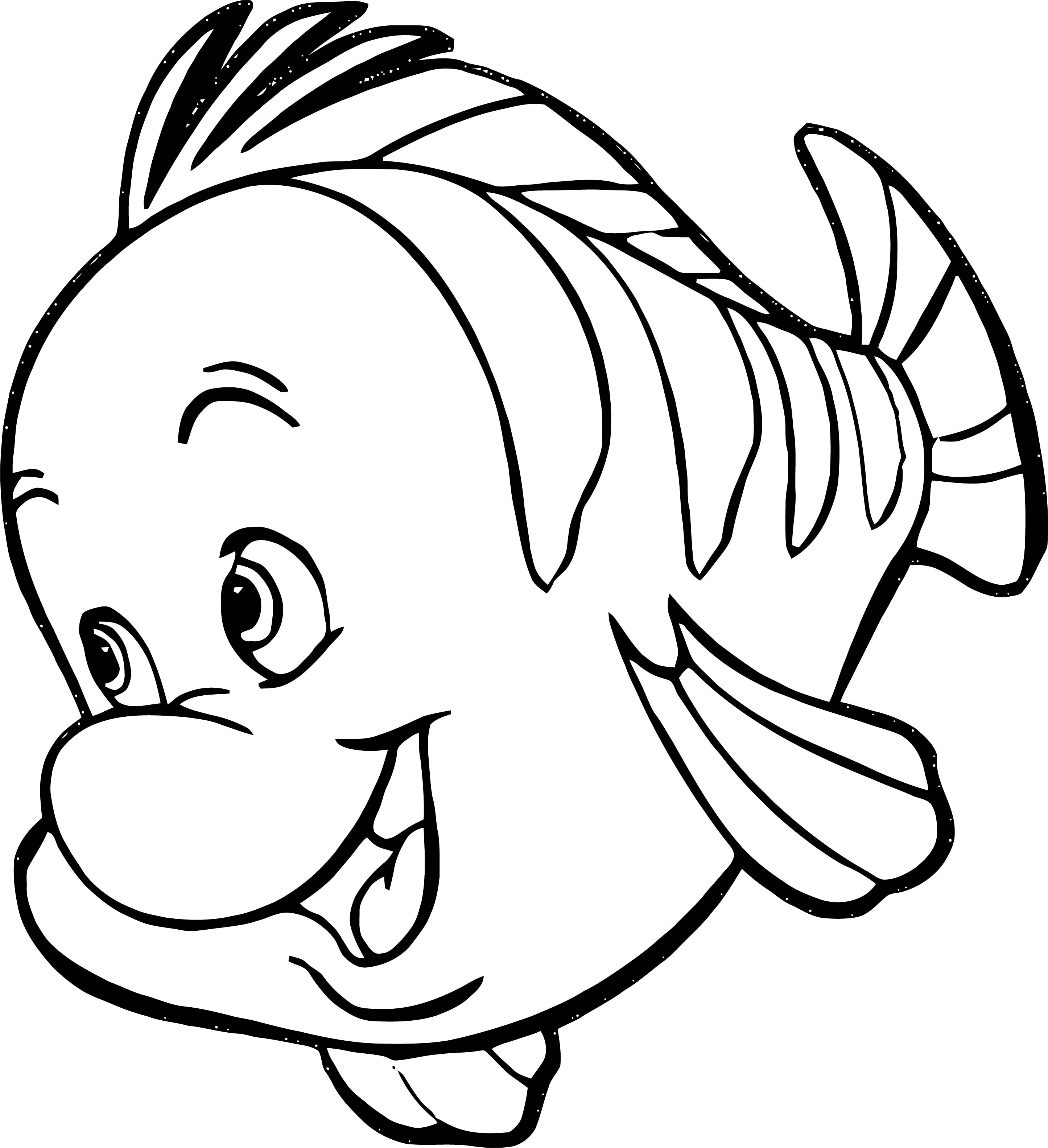 Раскраски рыбки для детей 3 4 лет. Рыбка Флаундер раскраска. Ариэль и Флаундер раскраска. Ариэль Флаундер Флаундер. Раскраски Дисней Флаундер.