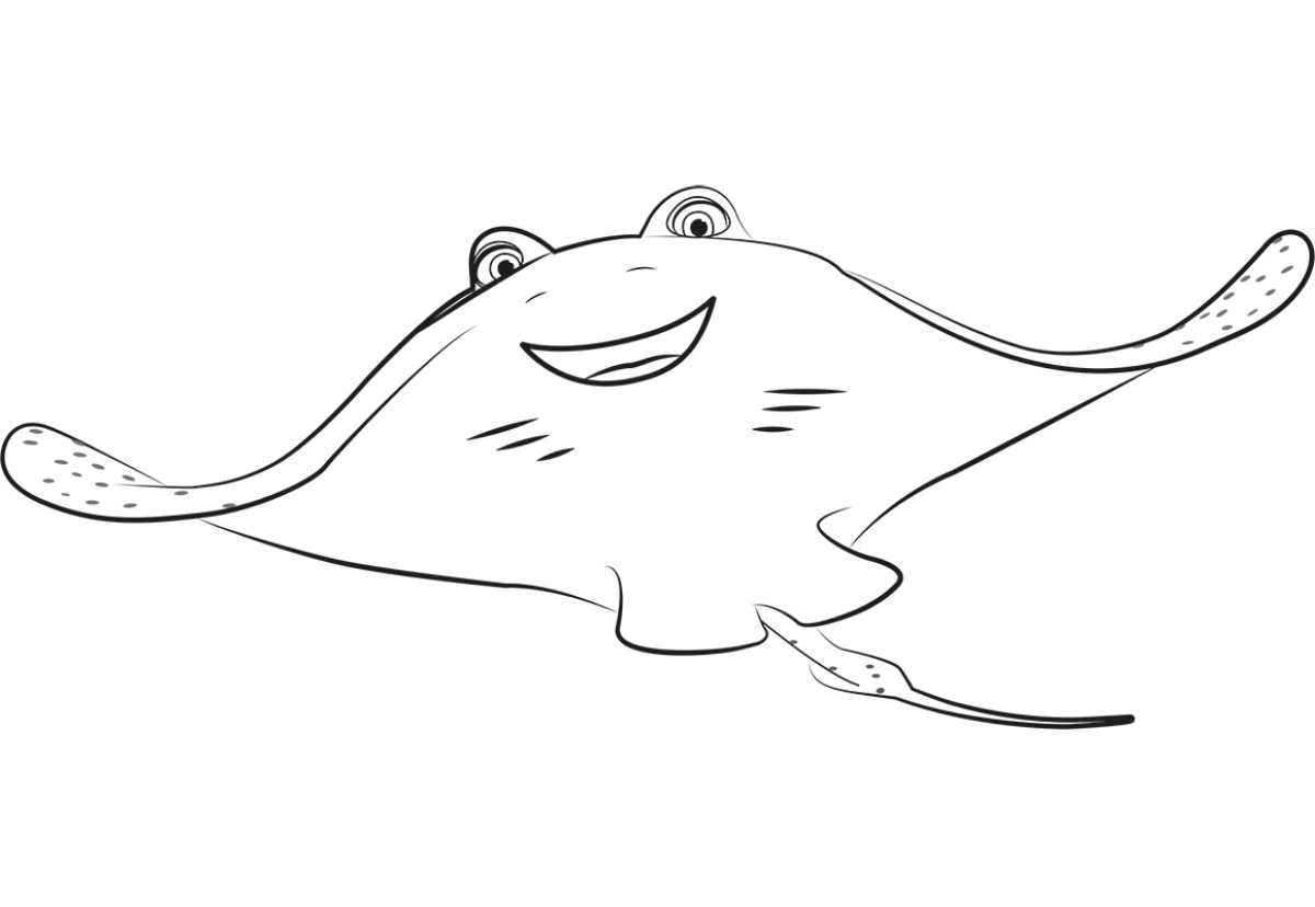 Раскраски морской скат: распечатать или скачать бесплатно | kormstroytorg.ru