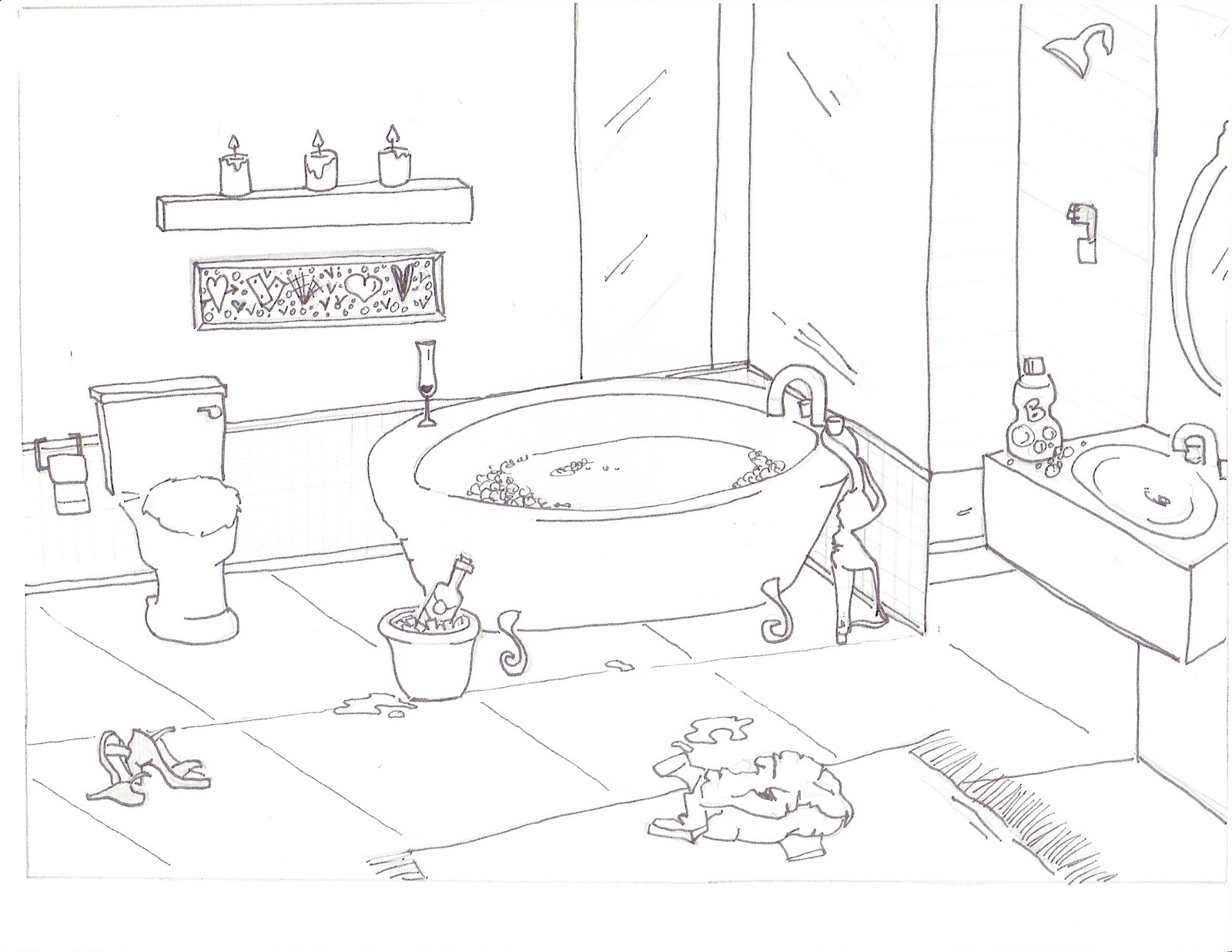 Книжка - раскраска для игры в ванне «Мамы и малыши»