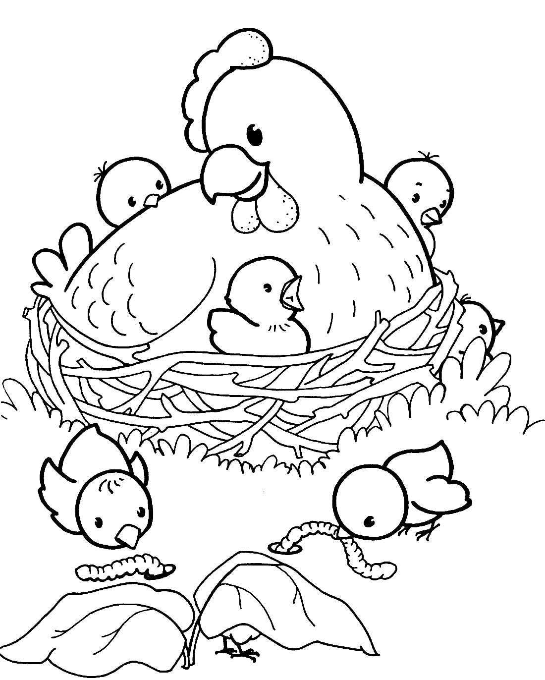 Фото по запросу Книжка раскраска цыплятами - страница 2