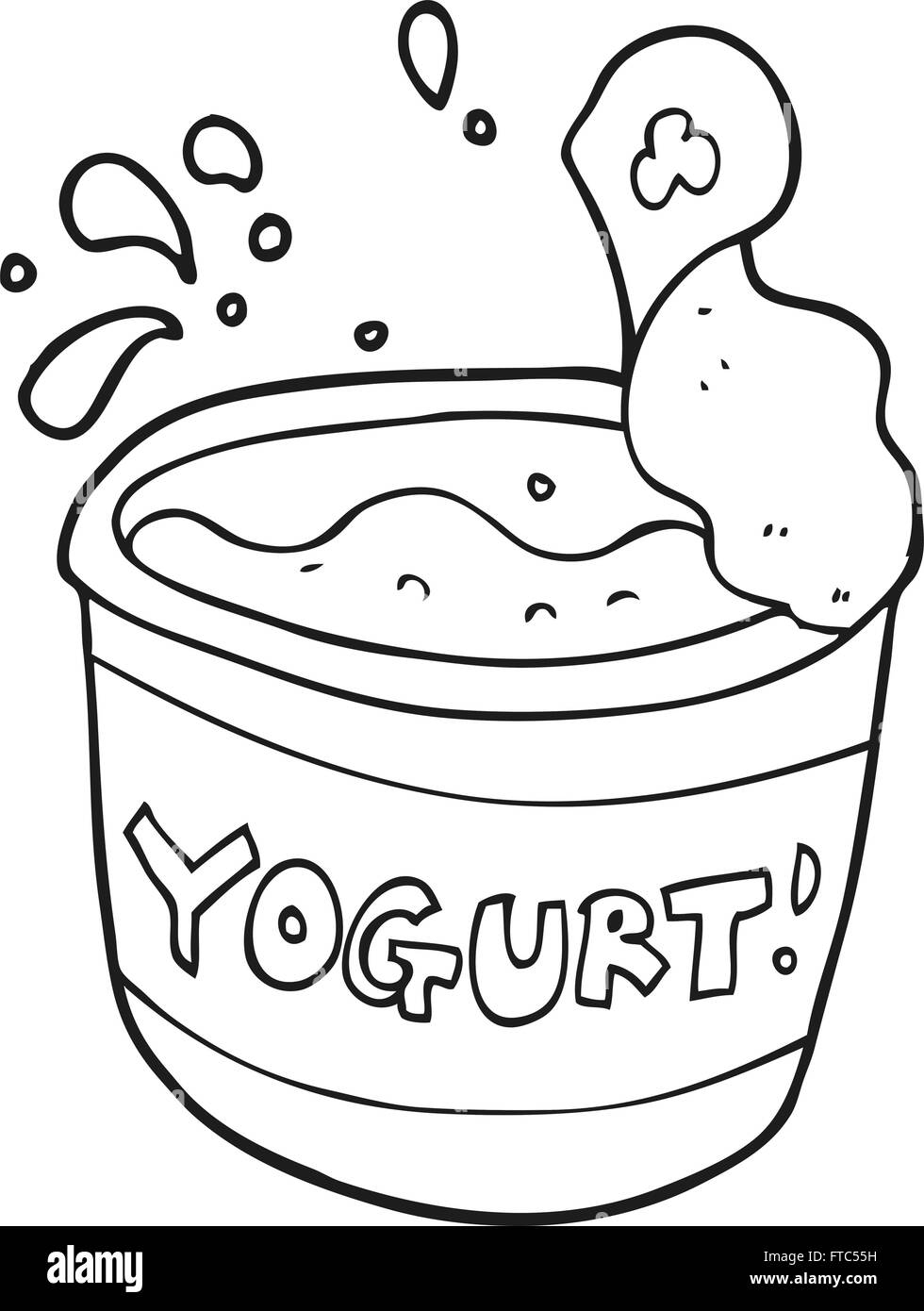 Рисунок карандашом йогурт - 56 фото