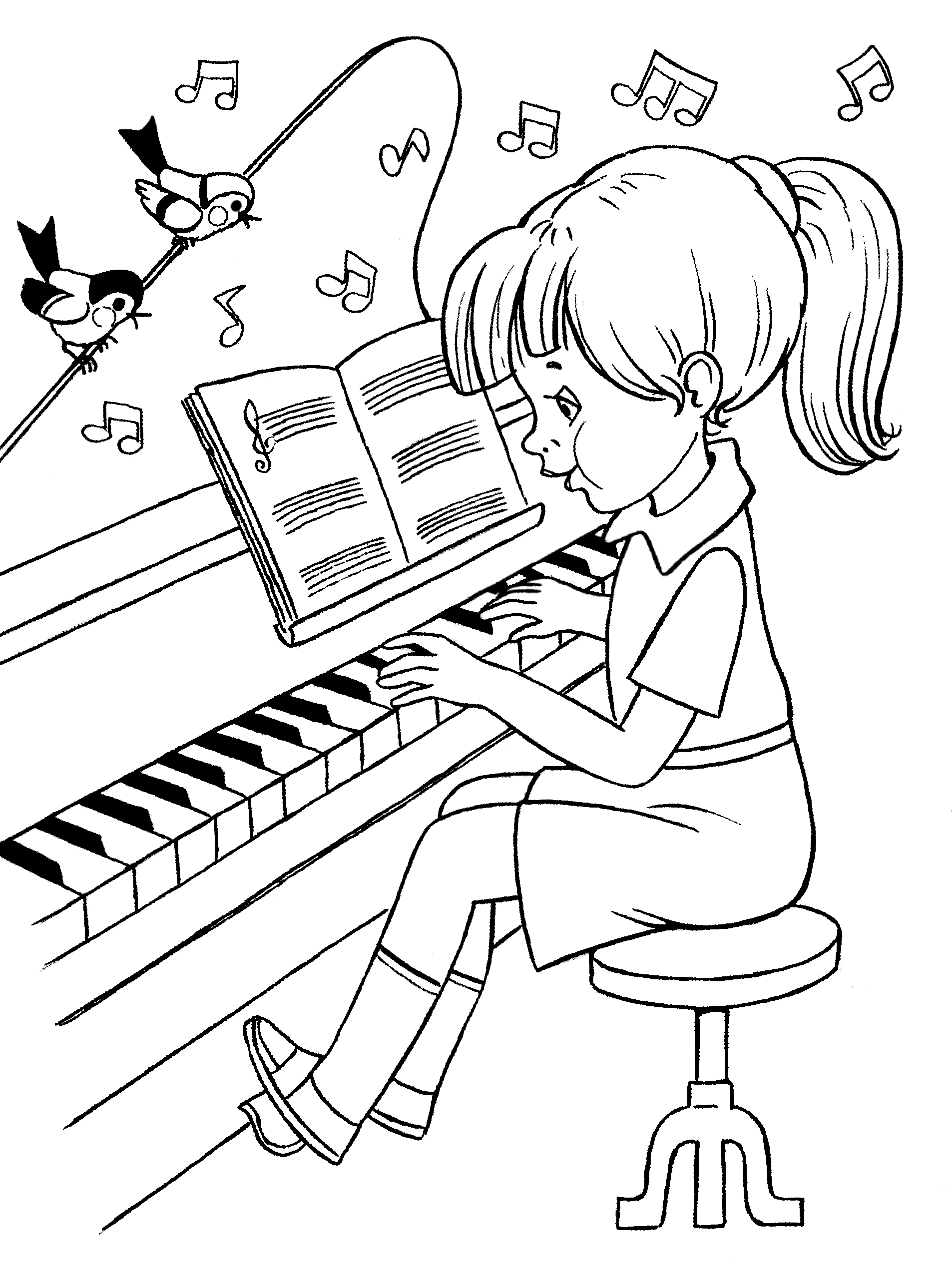 Играть музыкальный фортепиано. Пианино раскраска. Фортепиано раскраска. Пианино раскраска для детей. Рояль раскраска для детей.