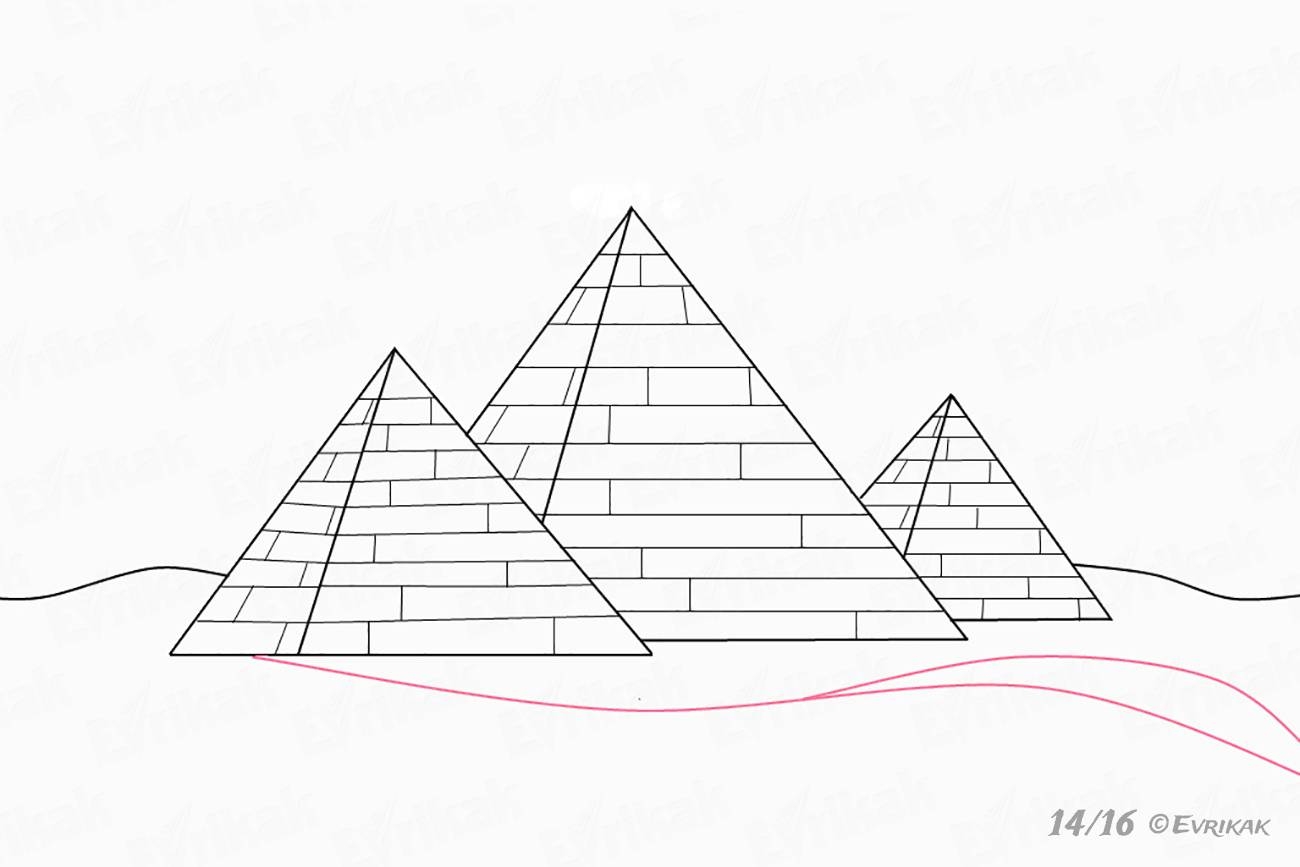 Пирамида хеопса раскраска 43 фото
