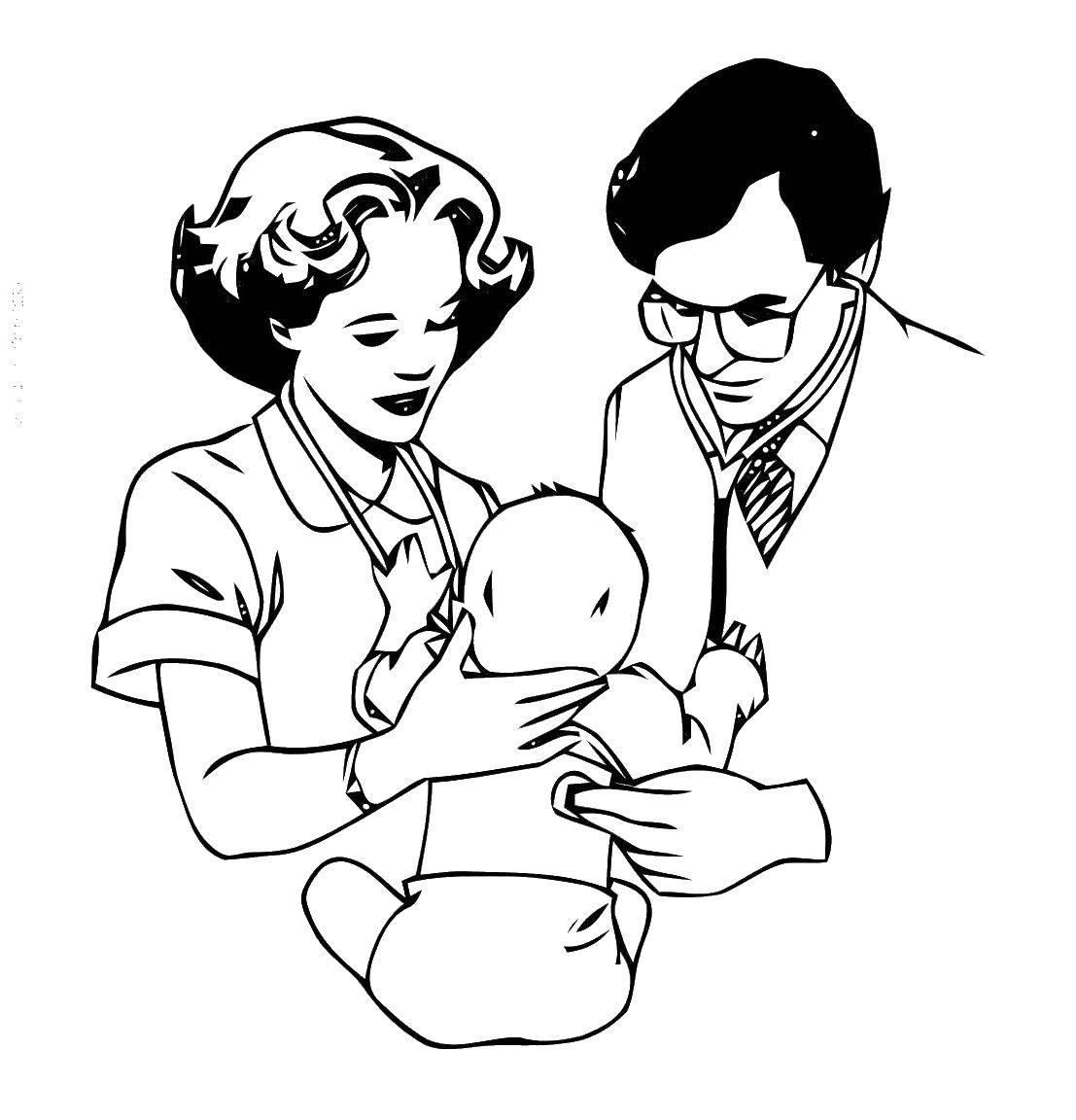 Раскраска антистресс для беременных и будущих мам