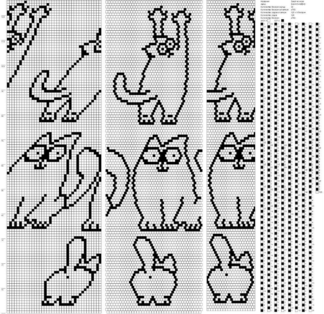 Схема кошачьи лапки