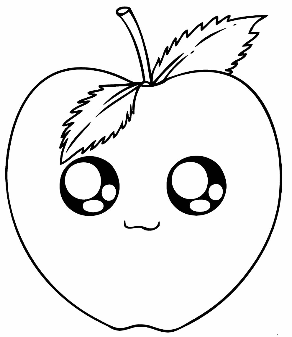 картинки яблоко глазками