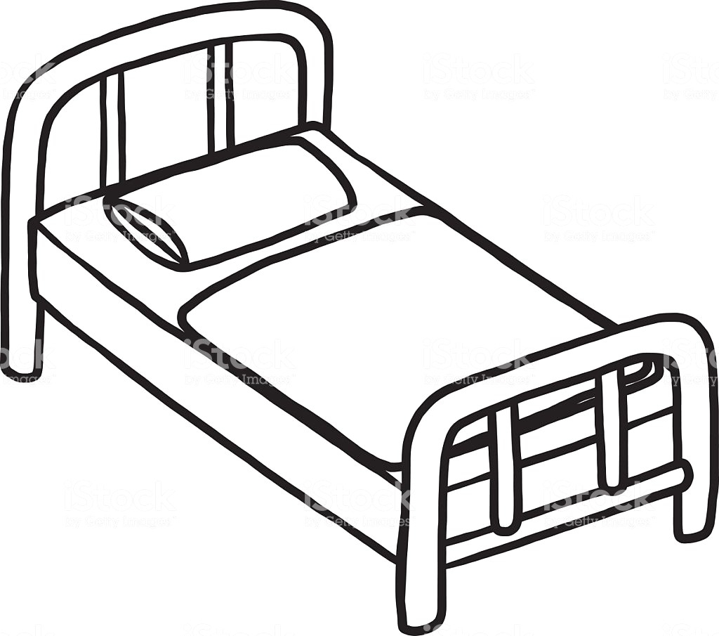 Кровать рисунок