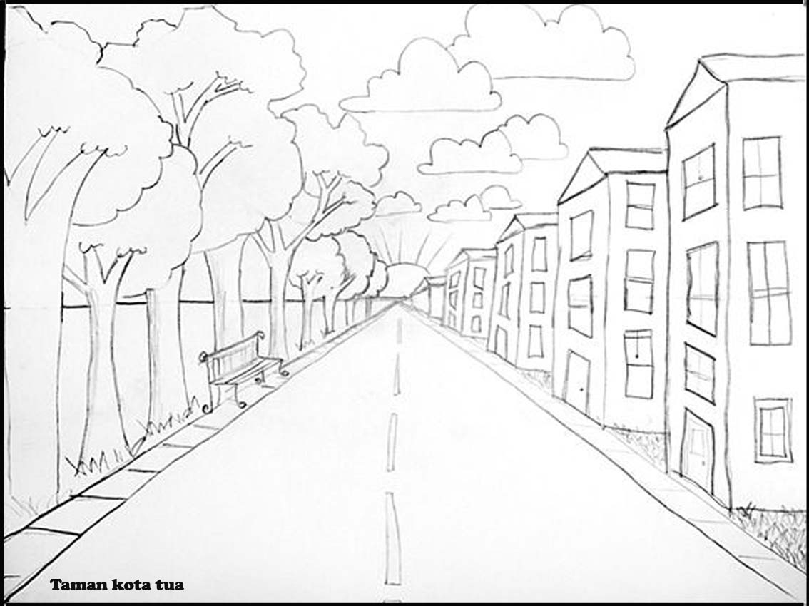 Как нарисовать улицу города? Научиться рисовать за 30 дней!