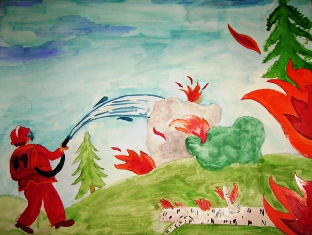 Подведены итоги Всероссийского конкурса детского социального рисунка «Лес боится огня!»