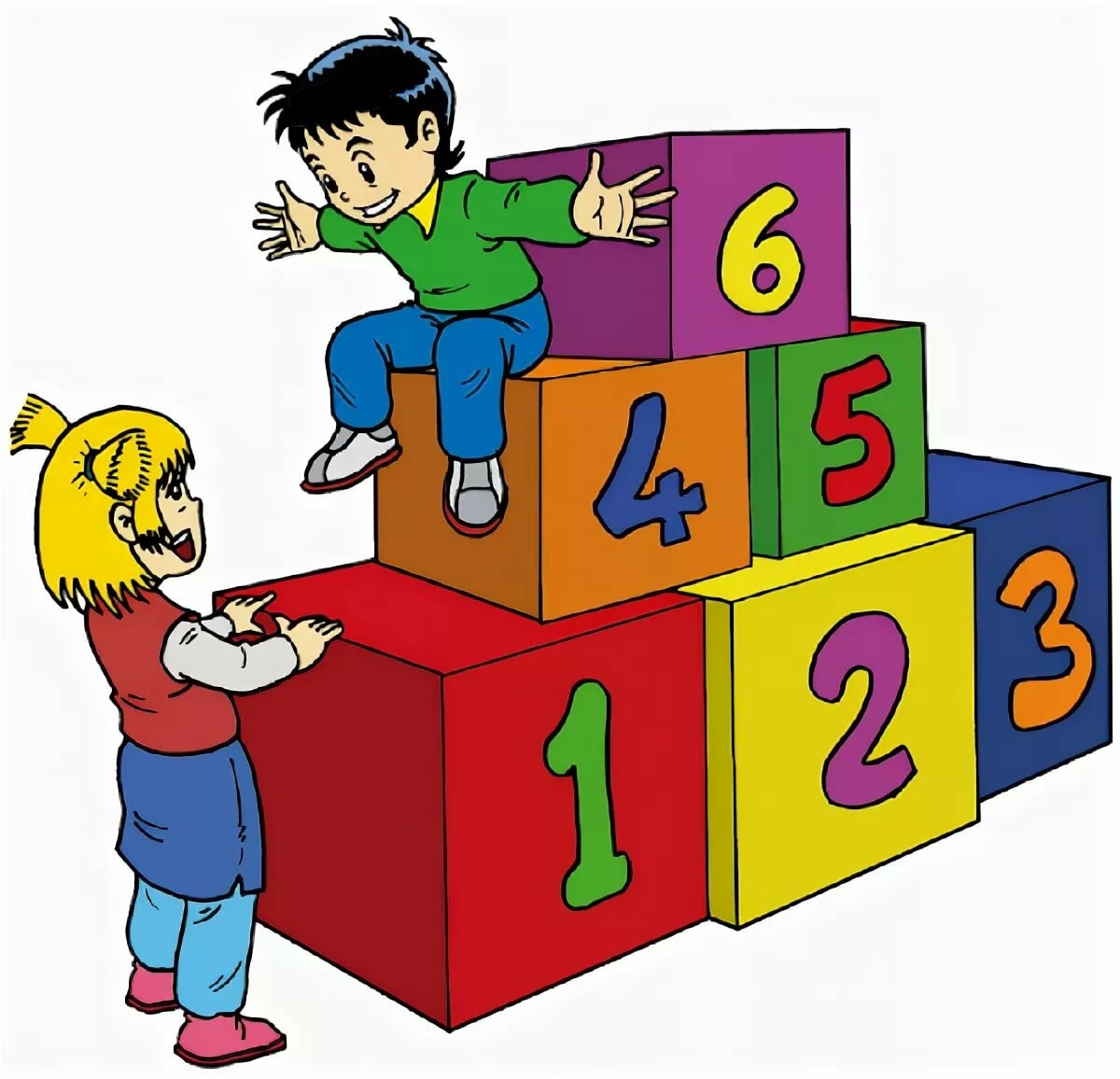 математические картинки для оформления в детском саду