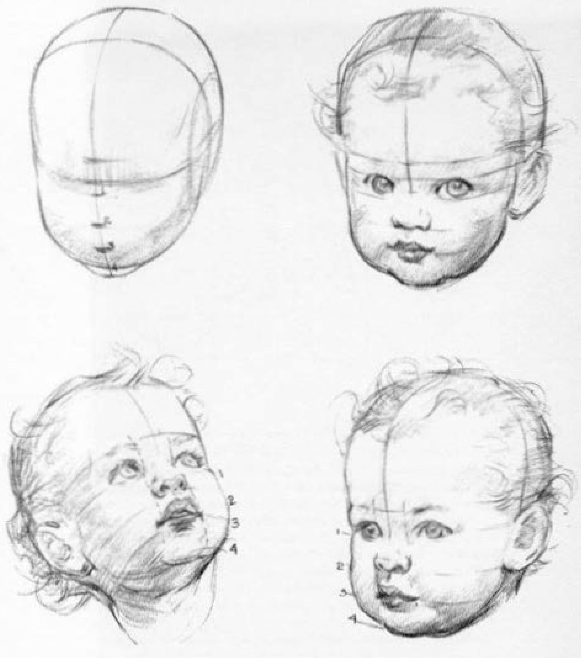 Как нарисовать ребенка поэтапно простым карандашом. Эндрю Лумис пропорции головы. Эндрю Лумис детский портрет. Эндрю Лумис пропорции детской головы. Портрет пошагово Эндрю Лумиса.