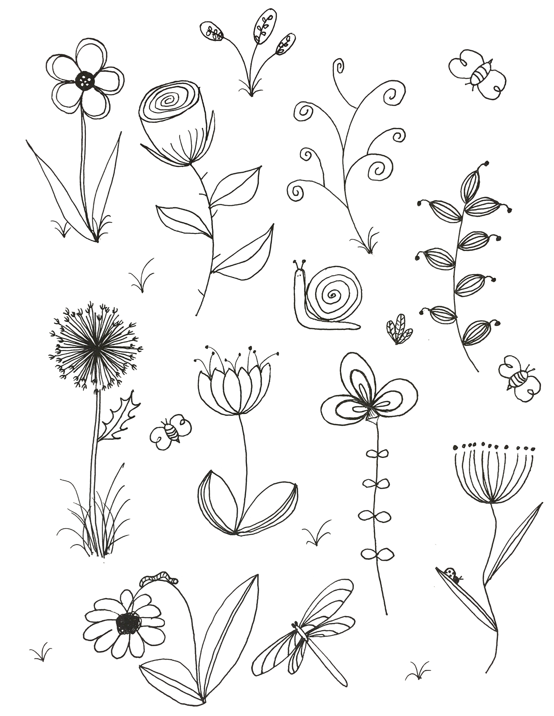 Рисуем цветы с детьми: цветок для рисования поэтапно с детьми