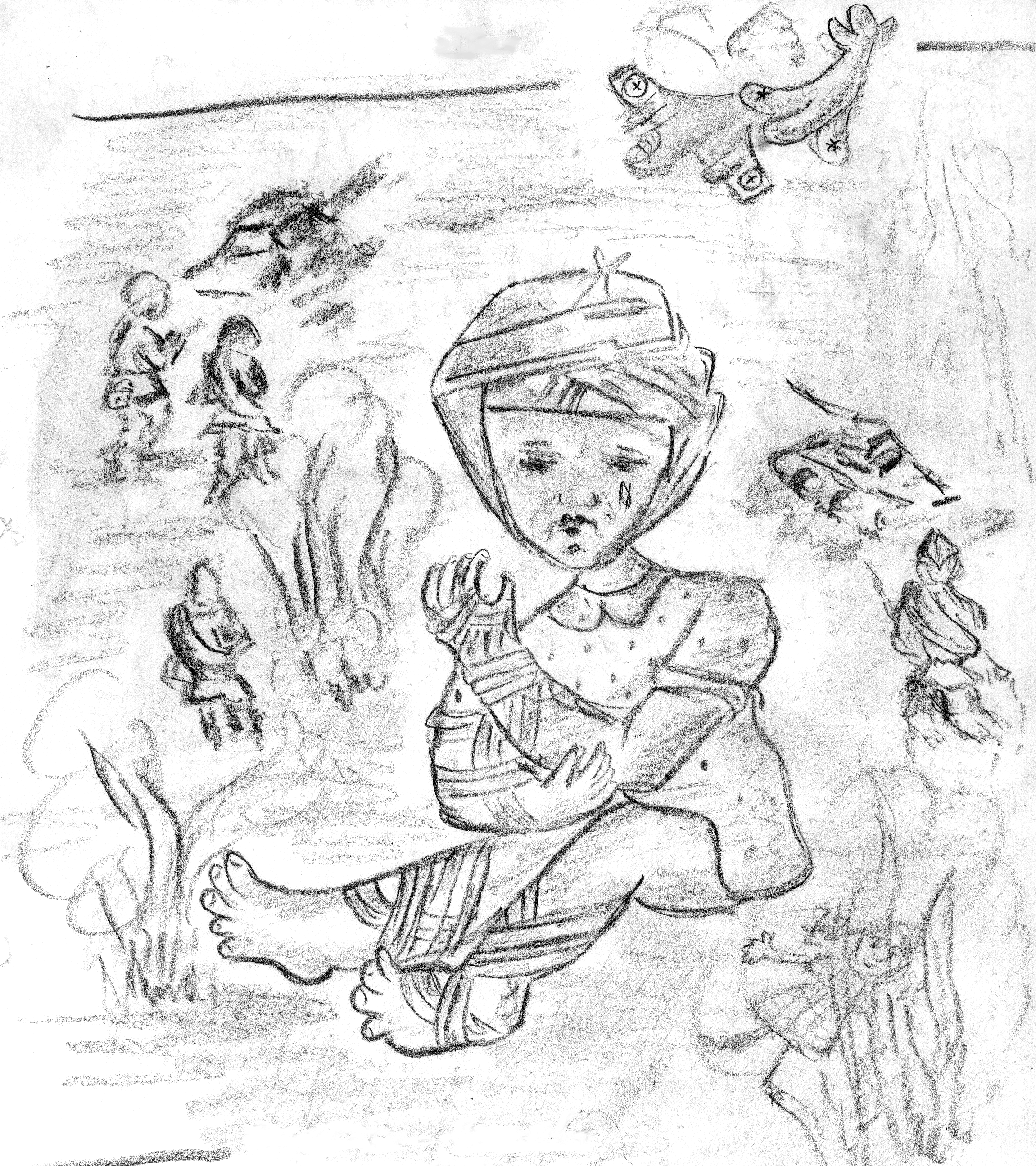 Рисунок на тему дети войны легкий (49 фото) » рисунки для срисовки на zenin-vladimir.ru